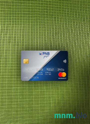 Philippines National bank (PNB) wygląd zdjęcia mastercard skan PSD + zdjęcie